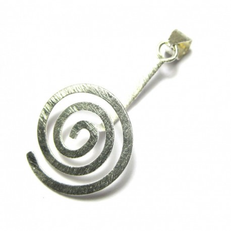 Donuthalter Messing versilbert mattiert für 40 mm Donuts