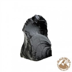 Rohstein Obsidian schwarz 1- 3 kg pro Stück