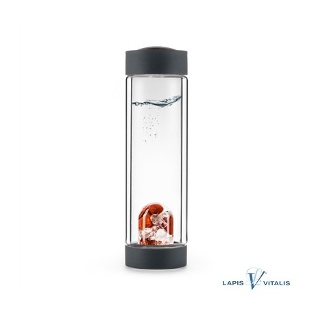 VitaJuwel ViA HEAT Fitness (roter Jaspis, Magnesit, Bergkristall)