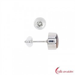 Ohrstecker-Sicherung Silikon VE 40 Stück