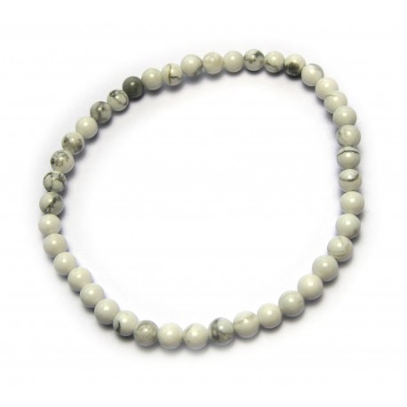 Kugel-Armband Magnesit 4 mm