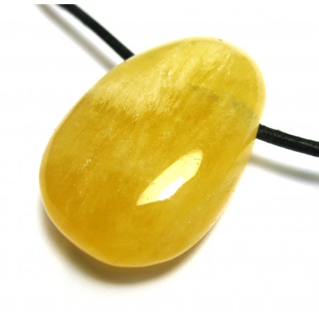 Tropfen gebohrt Calcit orange M