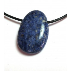 Tropfen gebohrt Dumortieritquarz M