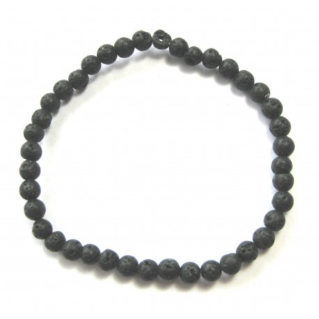 Kugel-Armband Lava 4 mm