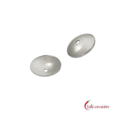 Halbschale Classic 5 mm 925er Silber VE 60 Stück