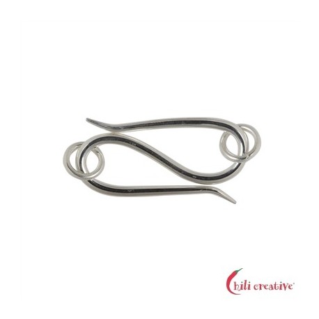 Haken Standard 30 mm 925er Silber VE 1 Stück