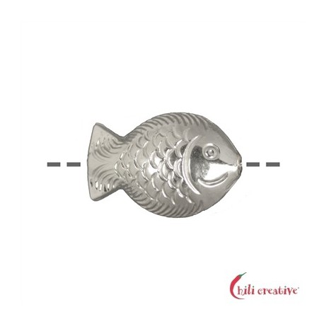 Fisch 25 mm 925er Silber VE 1 Stück