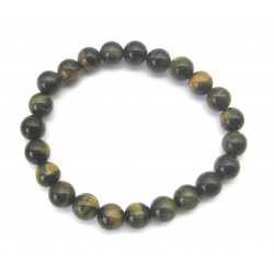 Kugel-Armband Tiger-Falkenauge 8 mm
