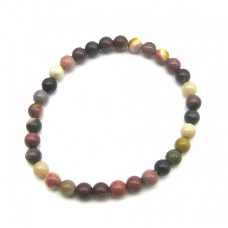 Kugel-Armband Mookait 4 mm Kindergröße