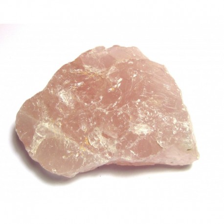 Rohstein Rosenquarz Rohbrocken Madagaskar ca. 800 g 10-12 cm