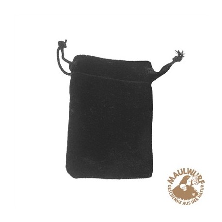 Samtbeutel, 14 x 20 cm schwarz VE 50 Stück