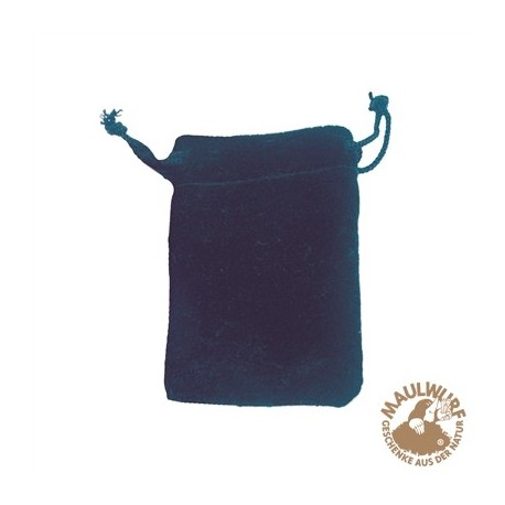 Samtbeutel, 14 x 20 cm blau VE 50 Stück