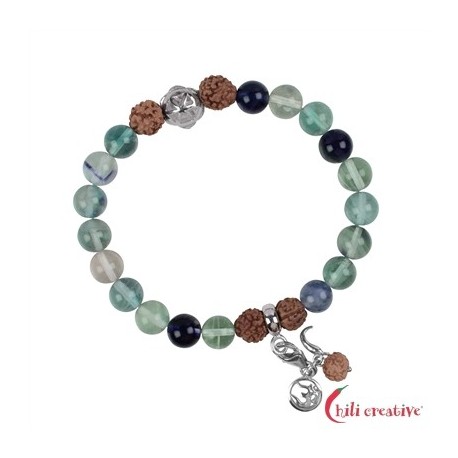 Armband Mala Fluorit (Jungbrunnen)