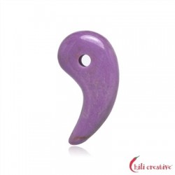 Magatama gebohrt Phosphosiderit 3,2 cm