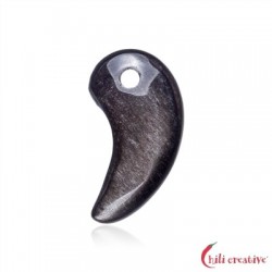 Magamata Obsidian (Silberglan-Obsidian) 3,2 cm