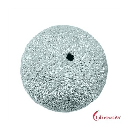 Kugel 8,0 mm Silber diamantiert VE 6 Stück