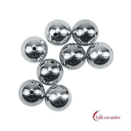 Kugel 3,0 mm Silber rhodiniert VE 89 Stück
