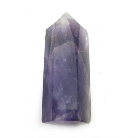 Kristallspitze Amethystquarz poliert 7 - 8 cm