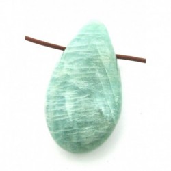 Tropfen-Anhänger Amazonit 3 cm gebohrt