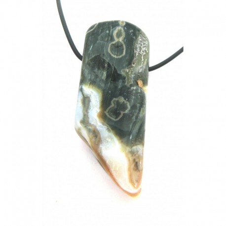 Freeform gebohrt Ozean-Achat (Chalcedon) 3 - 4 cm