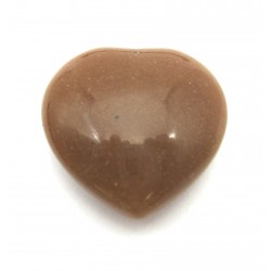 Herz Aventurinquarz orange 20 mm