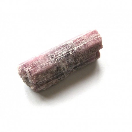Rohstein Kristallstück Paraiba-Turmalin rötlich länglich 2 cm