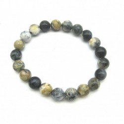 Kugel-Armband Opal Dendritenopal 10 mm