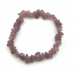Splitter-Armband Rosenquarz Lavendel