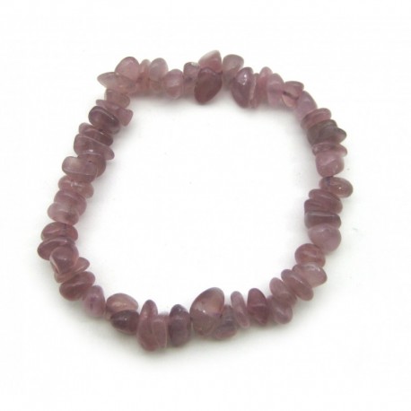 Splitter-Armband Rosenquarz Lavendel