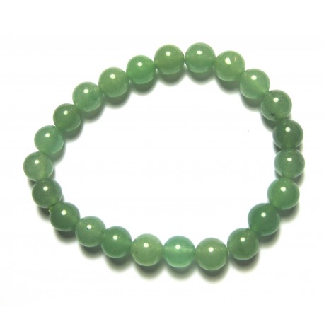 Kugel-Armband Aventurinquarz grün 8 mm