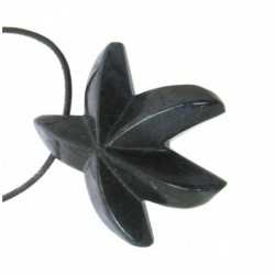 Anhänger Seestern Dumortierit Dumortieritquarz 4 cm gebohrt