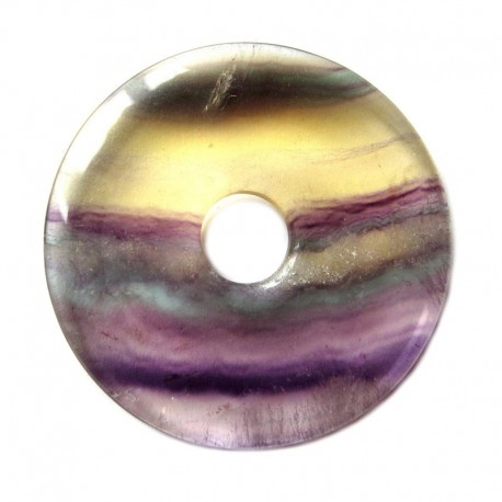 Donut Fluorit bunt 40 mm