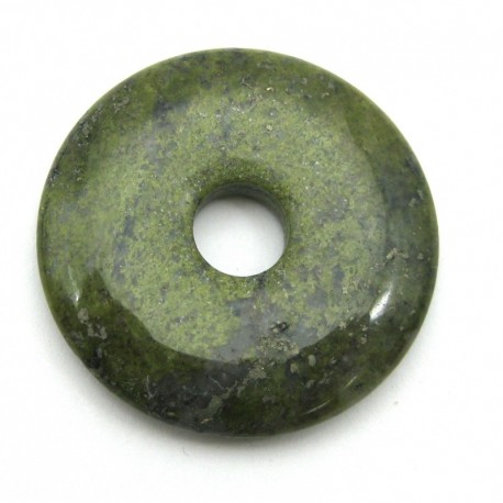 Donut Epidot grün 40 mm