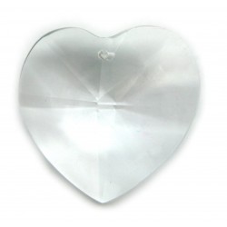 Herz 40 mm künstliches Produkt - Glas