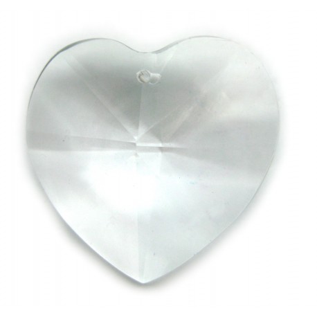 Herz 40 mm künstliches Produkt - Glas