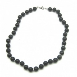 Kugel-Kette Obsidian Regenbogen 10 mm 45 cm lang