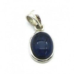 Anhänger Cordierit Iolith oval, 11x25 mm