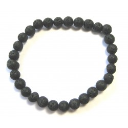 Kugel-Armband Lava 6 mm