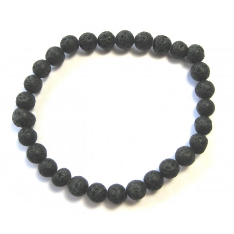 Kugel-Armband Lava 6 mm