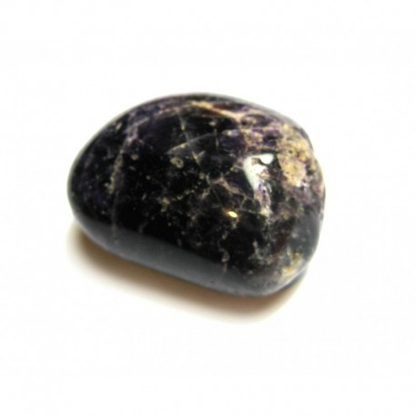 Trommelstein Amethyst dunkel AB 1 Stück