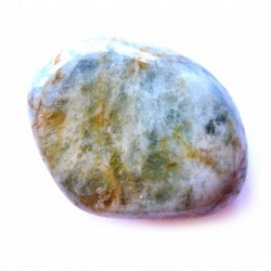 Trommelstein Aquamarin B stabilisiert 1 Stück