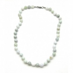 Kugel-Kette Jadeit Jade 8 mm 45 cm lang