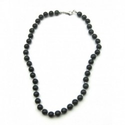 Kugel-Kette Heliotrop 8 mm 45 cm lang