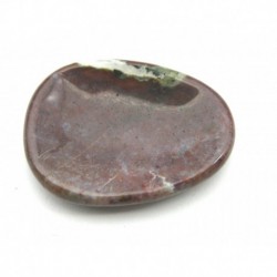 Daumenstein Chalcedon braunrot 3,5x5 cm