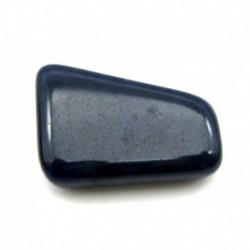 Scheibenstein kantig Aventurinquarz blau 3 - 4 cm