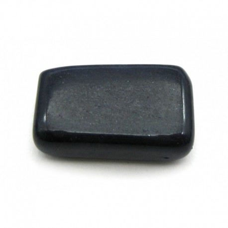 Scheibenstein kantig Aventurinquarz blau 2 - 2,5 cm