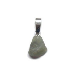 Anhänger Chrysoberyll Rohstein 0,8-1 cm mit 925er Silber-Öse …
