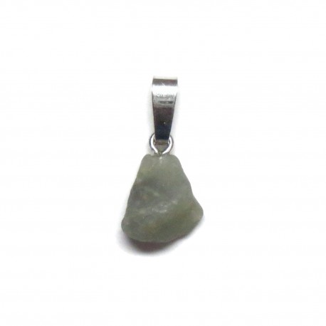 Anhänger Chrysoberyll Rohstein 0,8-1 cm mit 925er Silber-Öse …
