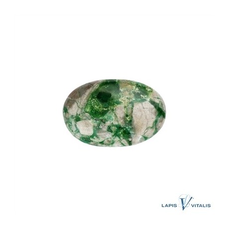 Linsenstein Variscit in Matrix A 3 x 4.5 cm