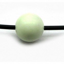 Kugel 12 mm gebohrt Magnesit Nickelmagnesit